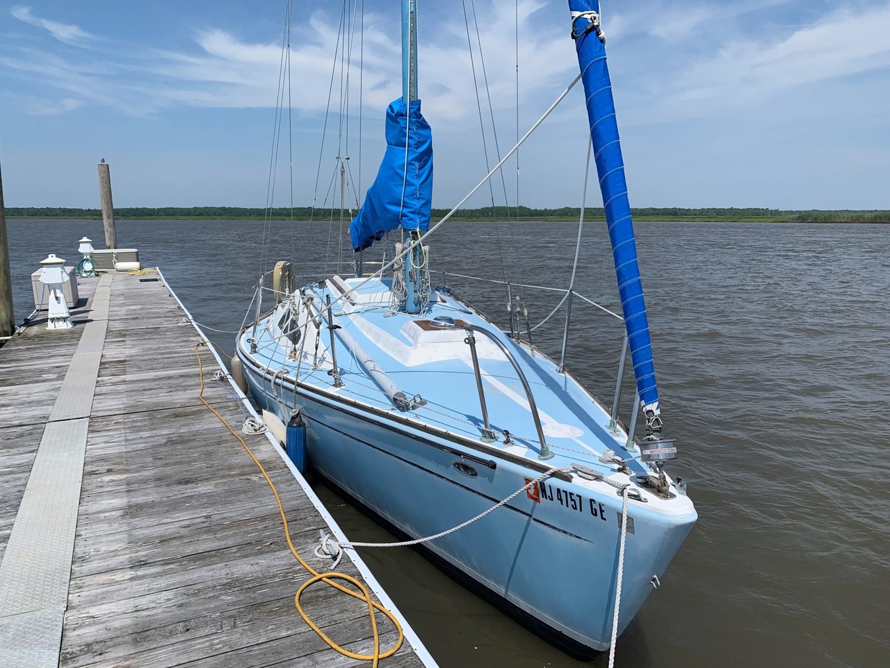 Morgan 27 shop sailboat for sale