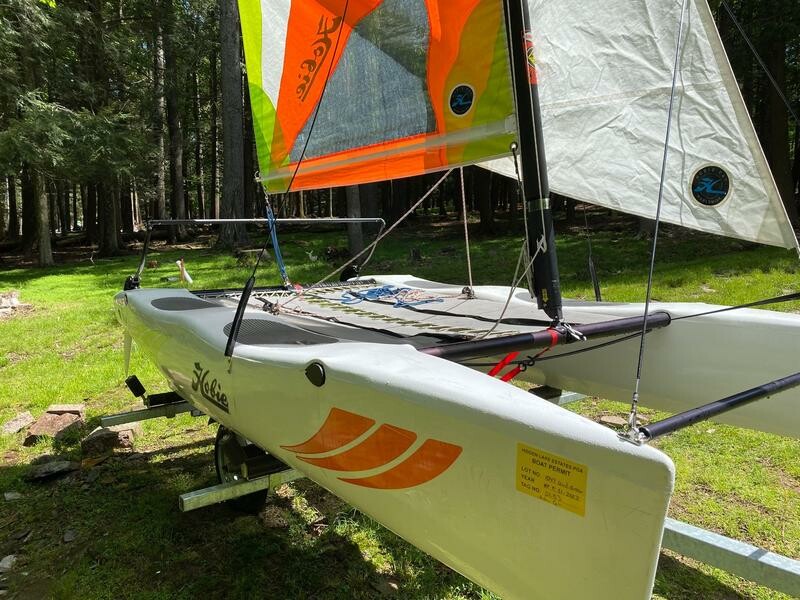 used hobie wave sailboat for sale