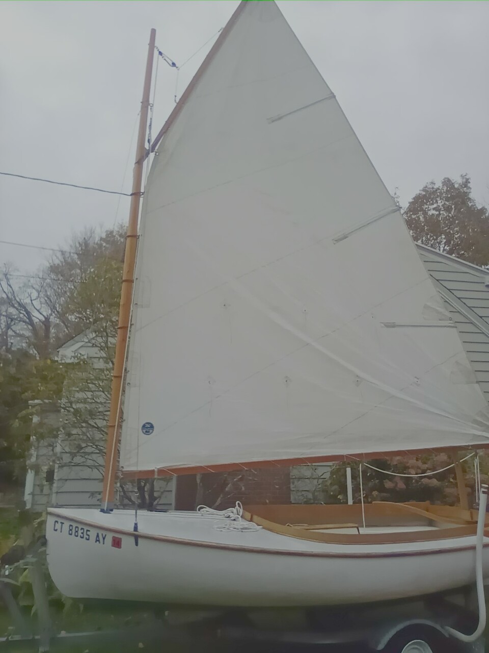 2002 Compass Classic Yachts Catboat — For Sale — Sailboat Guide