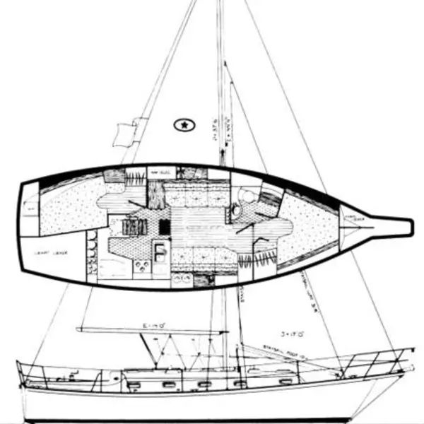 Photo 4 of 1998 Island Packet 350 Cutter