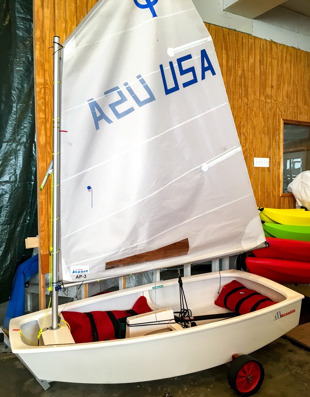 2022 McLaughlin Boatworks Optimist — For Sale — Sailboat Guide